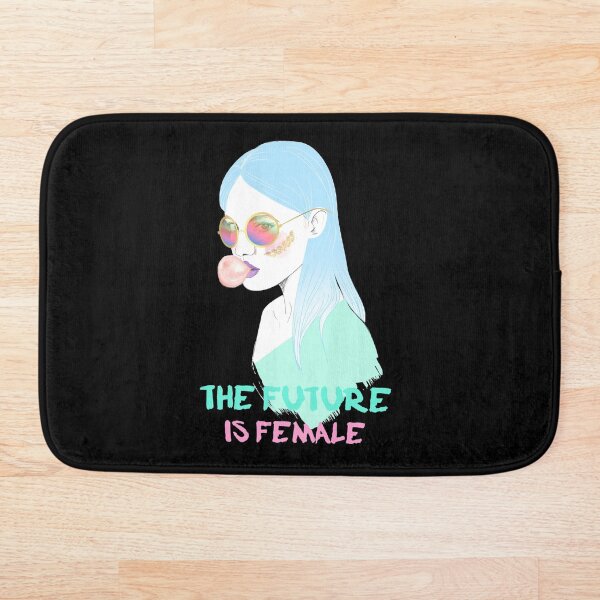 Item preview, The future is female feminism pastel goth watercolor designed and sold by RKSDesigns.