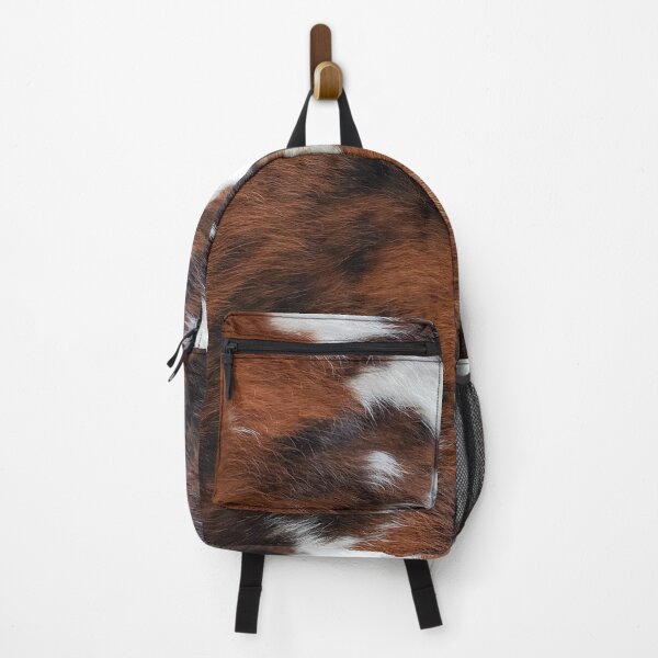 Cowhide Rodeo Western Country Living Backpack