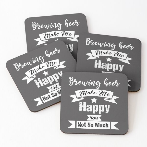 Item preview, Brewing beer Makes me happy you not so much funny gift ideas for Beer lovers  designed and sold by biigshow.