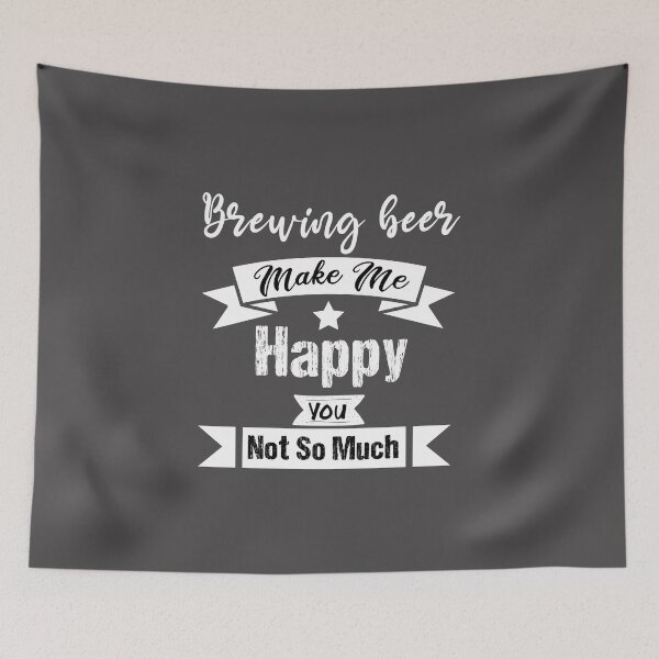 Item preview, Brewing beer Makes me happy you not so much funny gift ideas for Beer lovers  designed and sold by biigshow.