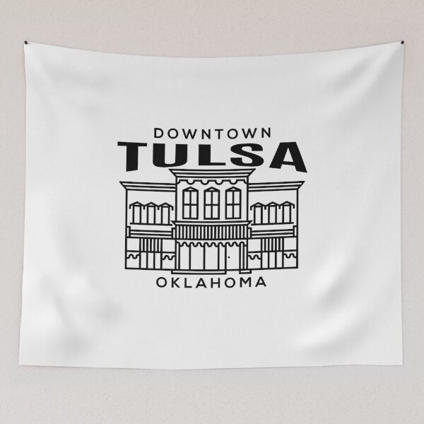 Item preview, Downtown Tulsa OK designed and sold by HalpinDesign.