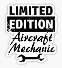 Limited Edition Aircraft Mechanic Sticker