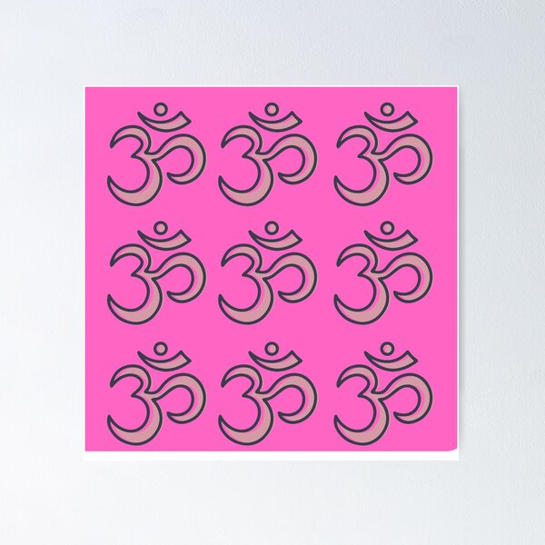 Item preview, OHM symbol designed and sold by Ayurveda Fun Store.