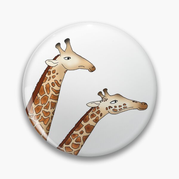 Item preview, Pair of Cartoon Giraffes designed and sold by SplottersGuide.