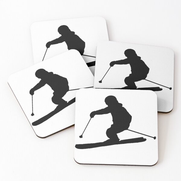 Item preview, Cool Skiing Illustration designed and sold by cmartmen.