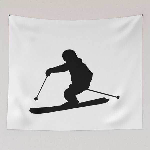 Item preview, Cool Skiing Illustration designed and sold by cmartmen.