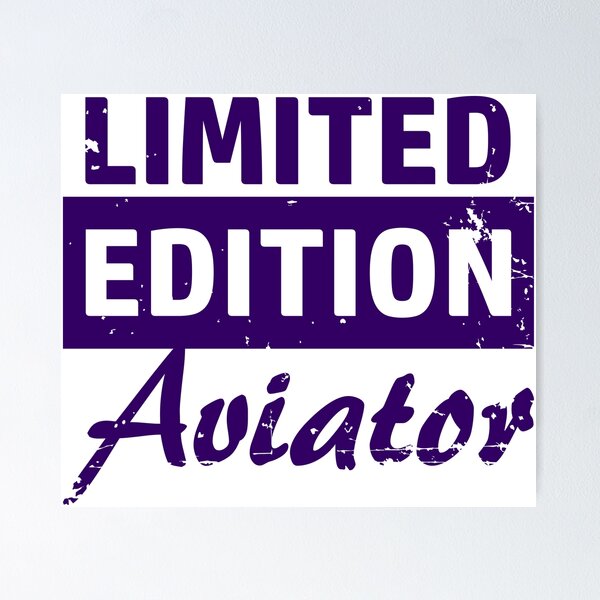 Item preview, Limited Edition Aviator designed and sold by rustyredbubble.