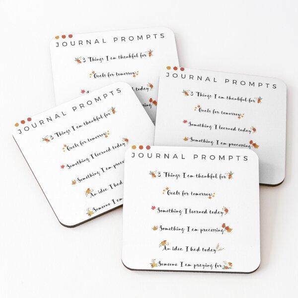 Item preview, Personal journal writing prompts designed and sold by Marguerite Faure.