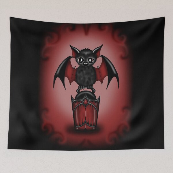 Item preview, cute Venthyr Bat on Lantern designed and sold by Pezi-Creation.