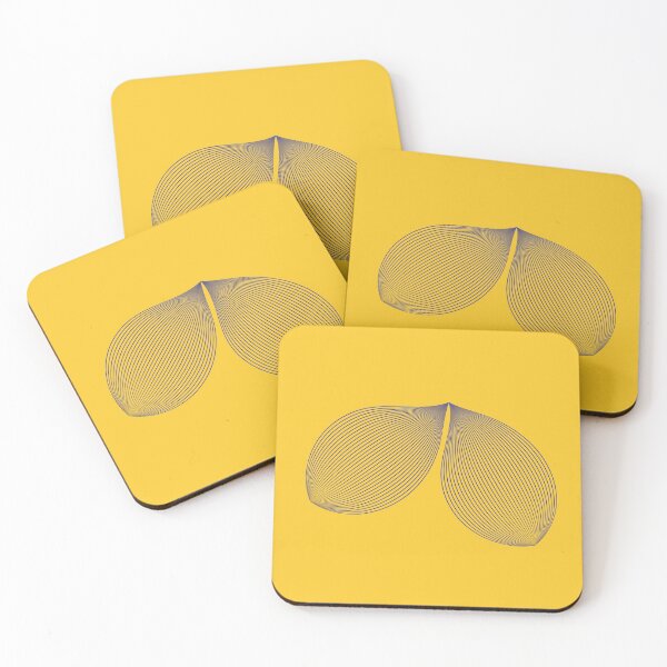 Item preview, yellow line art designed and sold by Arpitta Jairath.