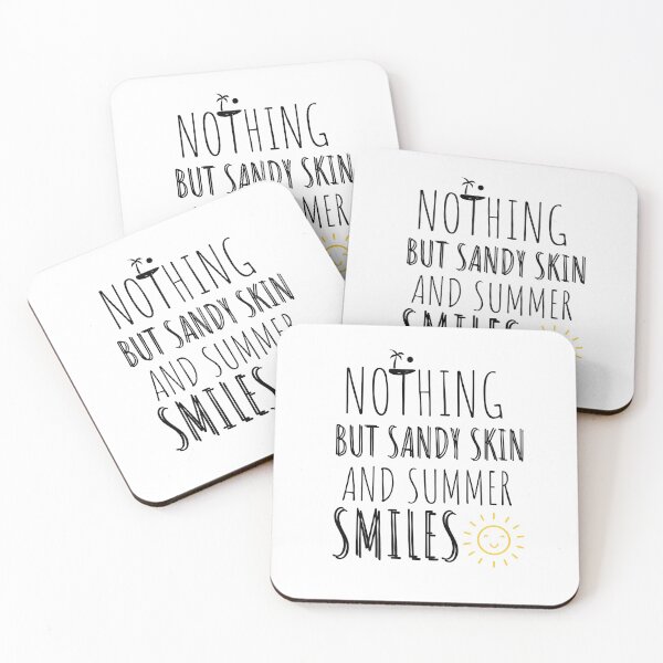 Item preview, Nothing but sandy skin and summer smiles - HAPPY SUMMER designed and sold by Tropical Blood.