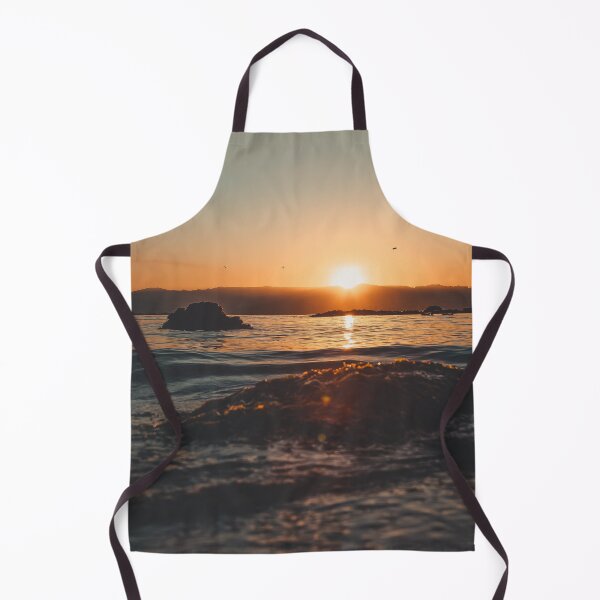 Item preview, Golden hour beach coral sunset sea designed and sold by alifzahari.