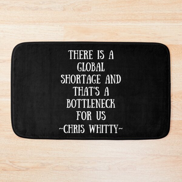 Item preview, Chris whitty quote  designed and sold by Stylekingdom.
