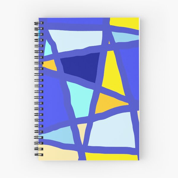 Item preview, yellow shape  blue line designed and sold by miaterinka.