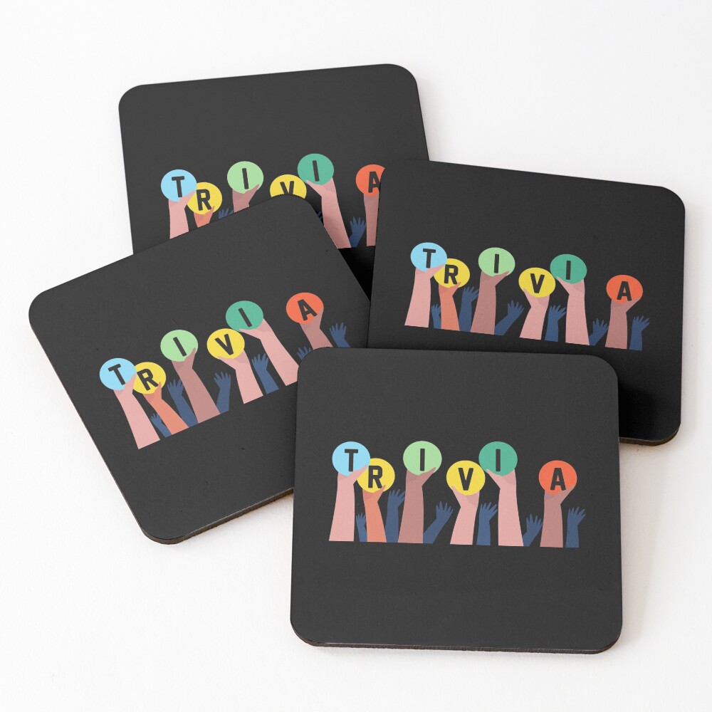 Item preview, Coasters (Set of 4) designed and sold by Boarderstud.