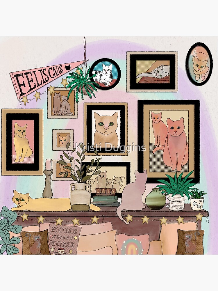 Felis Catus Cat Gallery Wall by BohoBear
