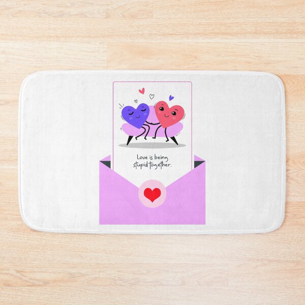 Item preview, Love is Being Stupid Together designed and sold by Gevover.