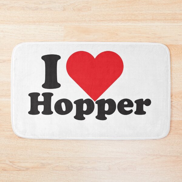Artikelvorschau, Ich ❤️ Hopper entworfen und verkauft von BoxerBeardCo.