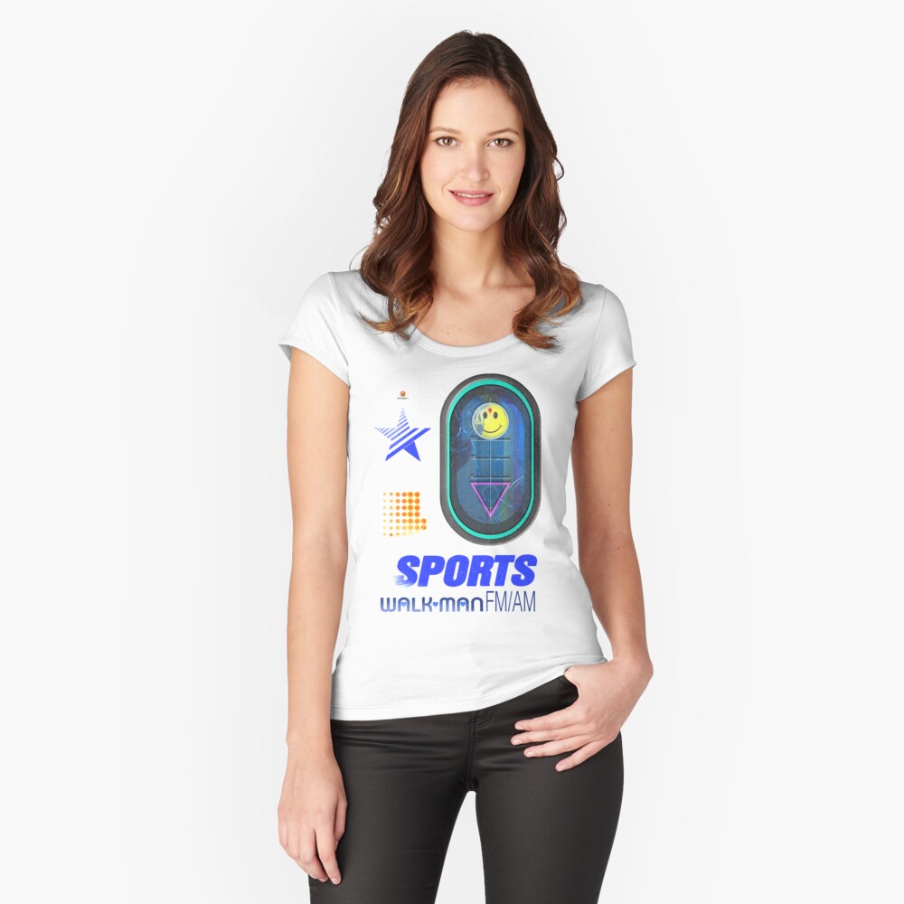 Item preview, Fitted Scoop T-Shirt designed and sold by filippobassano.