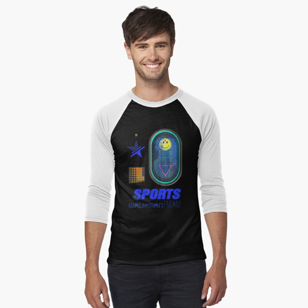 Item preview, Baseball ¾ Sleeve T-Shirt designed and sold by filippobassano.