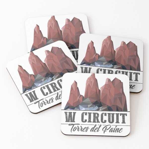 Item preview, W Circuit - Torres del Paine, Chile  designed and sold by M.A.   Way.