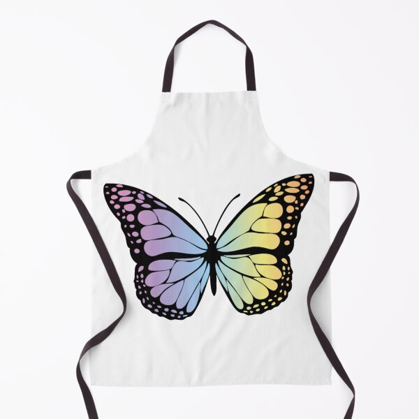 Item preview, Rainbow pastel butterfly designed and sold by Cosmic Detour .