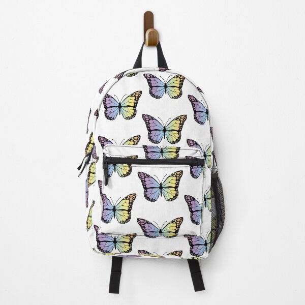 Item preview, Rainbow pastel butterfly  designed and sold by Cosmic Detour .