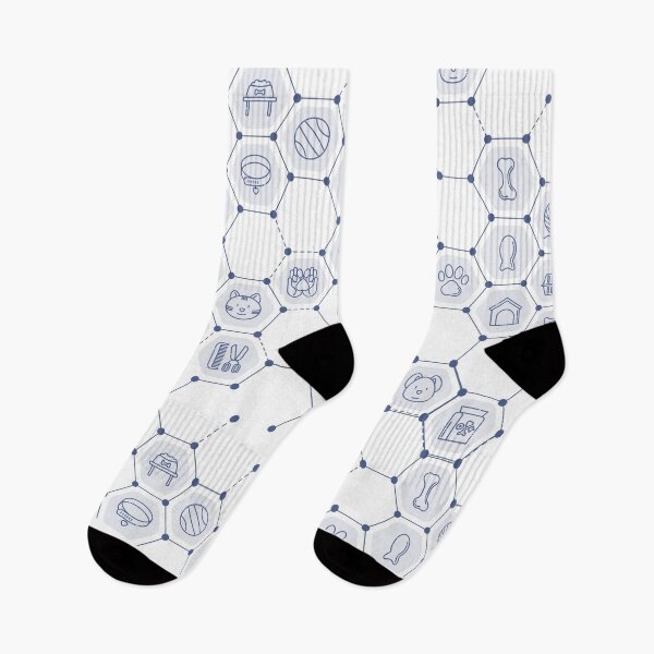 Item preview, Happy Mask, Socks, Apron (rhombus pattern)  designed and sold by NOorYES.