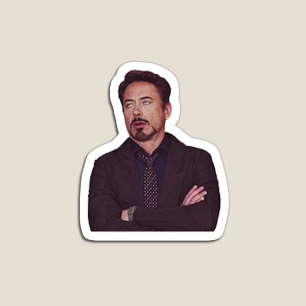 Item preview, robert downey jr eye roll designed and sold by cinnamonknot.