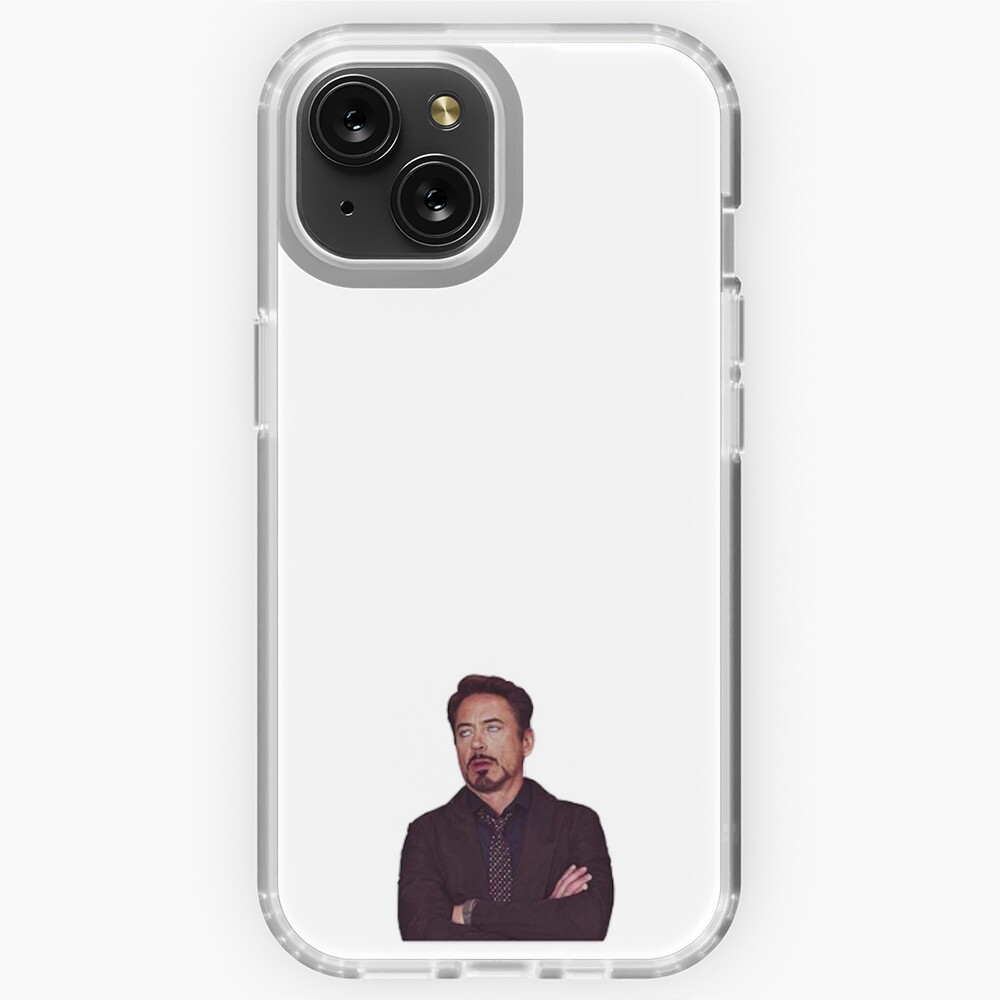 Coque iPhone for Sale avec lœuvre « Robert Downey Jr Eye Roll » de  lartiste cinnamonknot | Redbubble