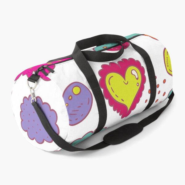 Item preview, cute hearts pattern, pastel hearts pattern, hearts pattern, bright colored hearts pattern, fuchsia hearts pattern designed and sold by angelescar.