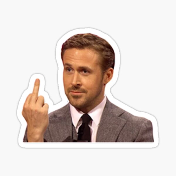 Middle Finger Meme Stickers for Sale