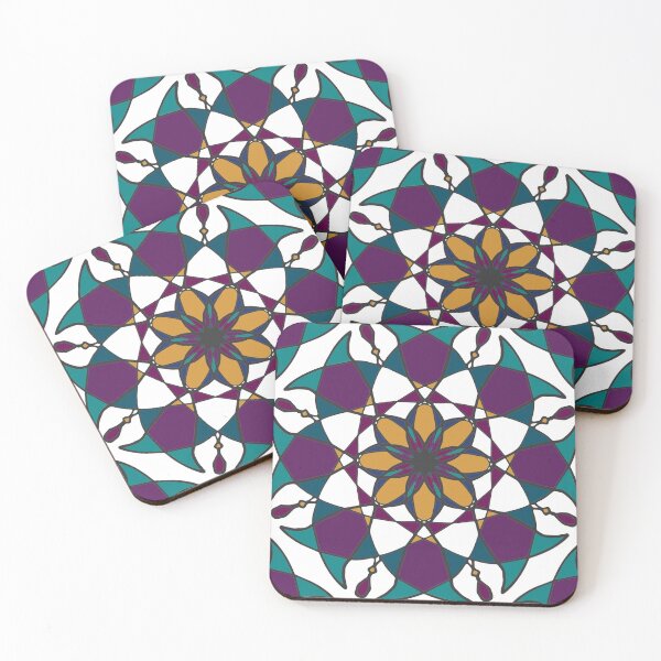 Item preview, Jeweltone mandala pattern designed and sold by Cute Designs Shop.