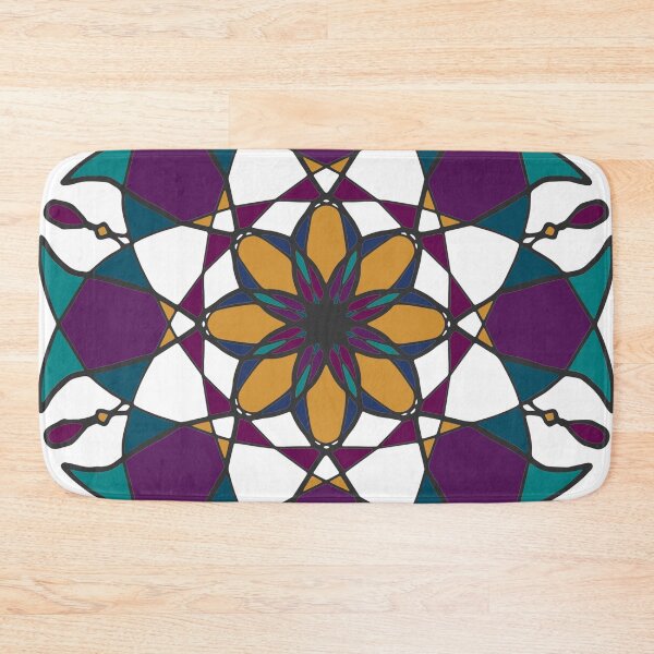 Item preview, Jeweltone mandala pattern designed and sold by Cute Designs Shop.