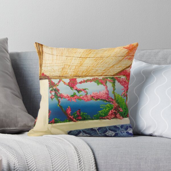 Palermo in Sicily Throw Pillow