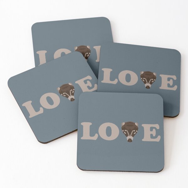 Item preview, L O V E - Coati designed and sold by GeoCreate.