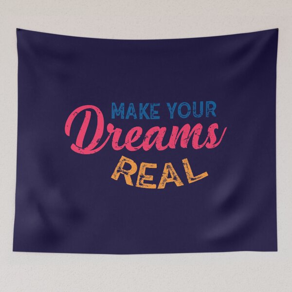Item preview, Make Your Dreams Real designed and sold by motivationaltee.