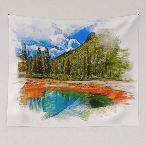 Item preview, Yellowstone National Park posters designed and sold by oussimakh.