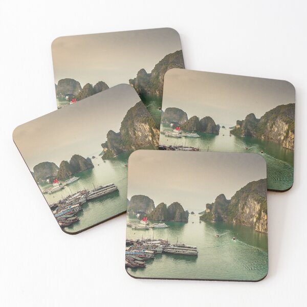 Item preview, A beautiful view of Ha Long Bay in afternoon designed and sold by SnapTPhotograph.