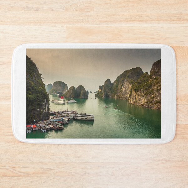Item preview, A beautiful view of Ha Long Bay in afternoon designed and sold by SnapTPhotograph.