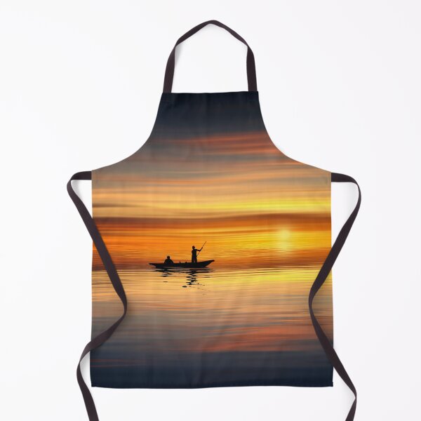 Item preview, Golden hour beach fisherman sunset sea designed and sold by alifzahari.