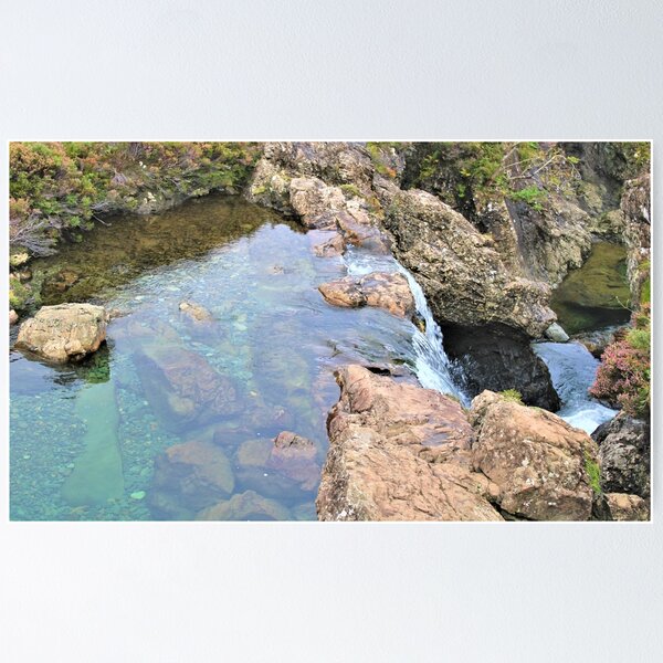 Item preview, Blue Top of Flowing Stream from Fairy Pools Isle of Skye designed and sold by flyingracoon.