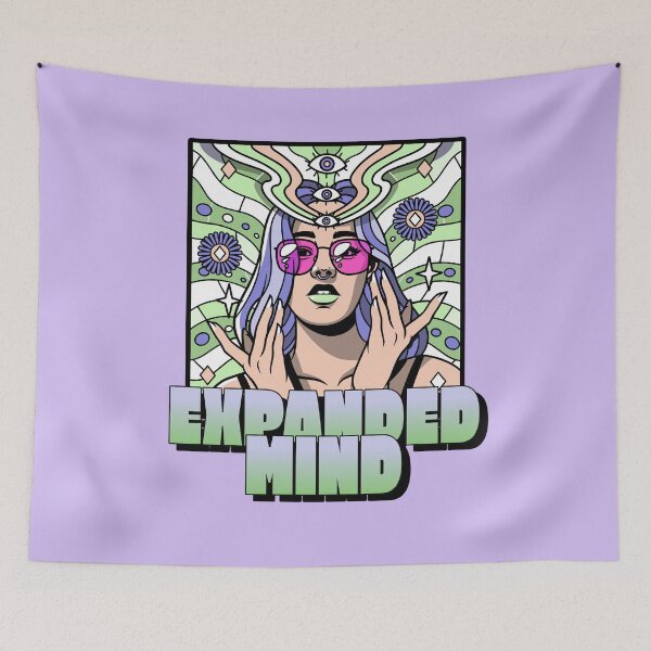 Item preview, Expanded Mind - Hippie designed and sold by ManiaTeec.