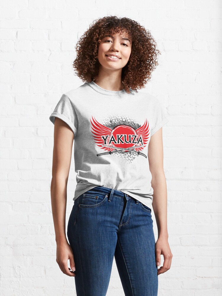 Japanese Oversized T-shirt Yakuza Tshirt Streetwear Shirt 