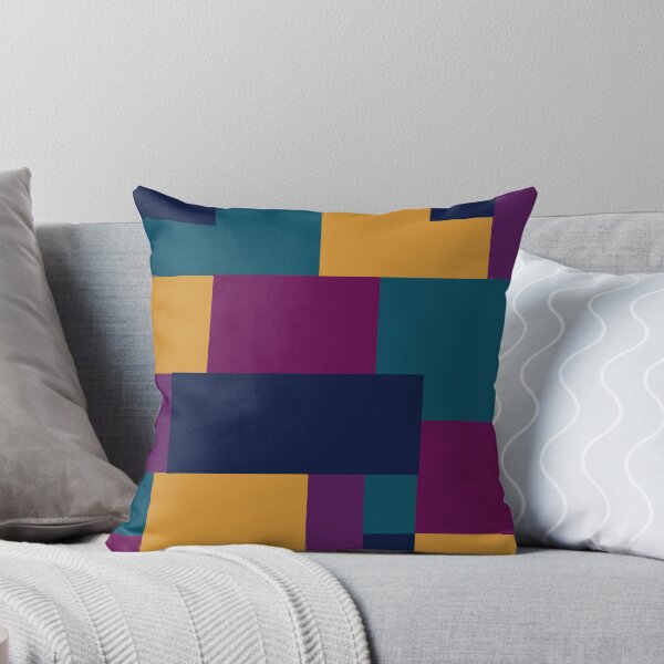 Item preview, Jeweltone geometric block pattern designed and sold by Cute Designs Shop.