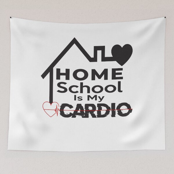 Item preview, Home School is my CARDIO designed and sold by Aminepop.