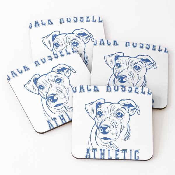 Artikelvorschau, Jack Russell Dad Athletic Art Nette JRT-Grafik entworfen und verkauft von MVTee.
