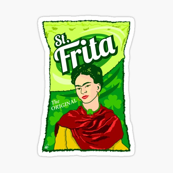 St. Frita Sticker