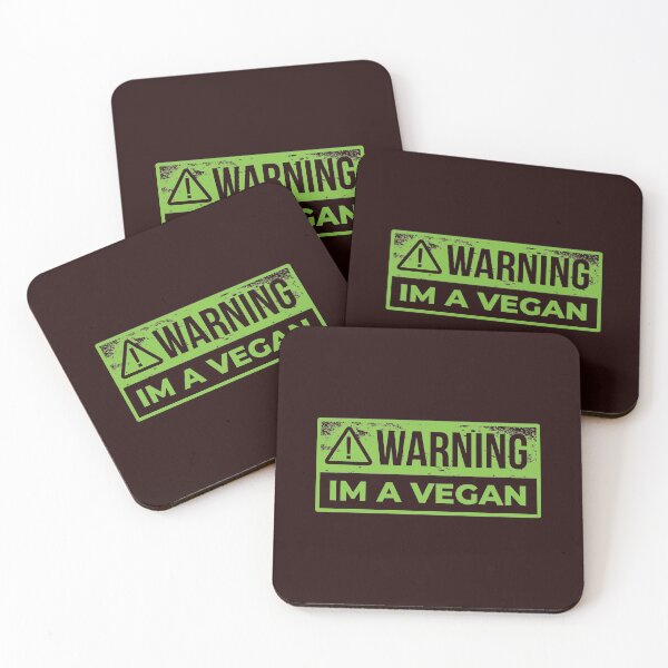 Item preview, WARNING I M VEGAN designed and sold by Delicious Design ⭐⭐⭐⭐⭐.