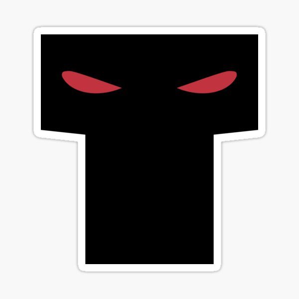 Mr. Terrific Mask Sticker